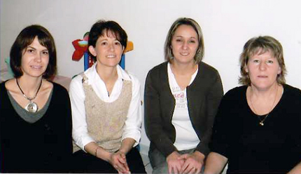  Les assistantes maternelles de l'association Les Petits Géants à Évron